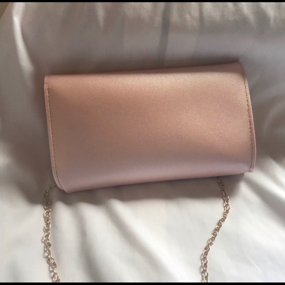 Pearl Pink Clutch Bag - Picture 2 of 4
